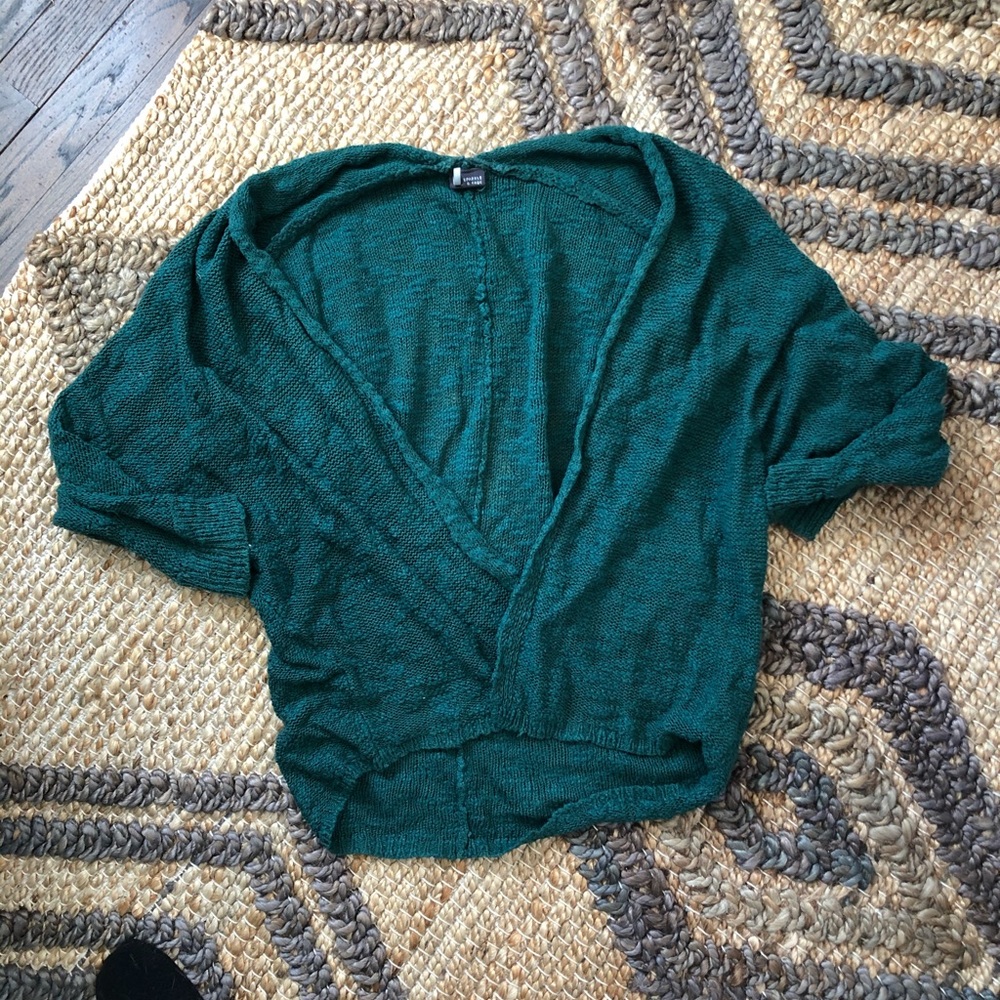 Urban Outfitters Sparkle and Fade Open Cardigan
